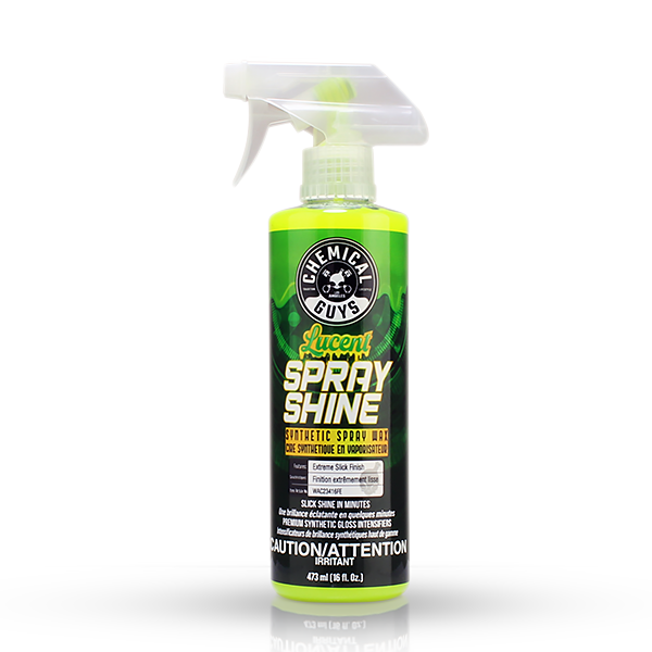 Chemical Guys Lucent Spray Shine Synthetic Wax W/Sprayer (16oz) (WAC23416)