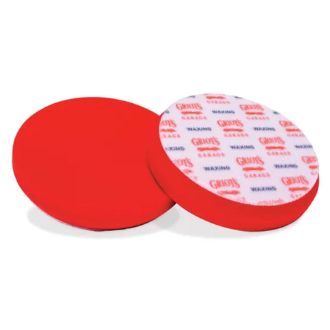 Griot's Garage 6" Red Foam Wax Pads - 2pk (10624)