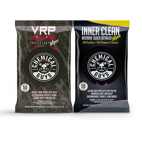 Chemical Guys Interior Wipes 100pk (InnerClean/VRP)