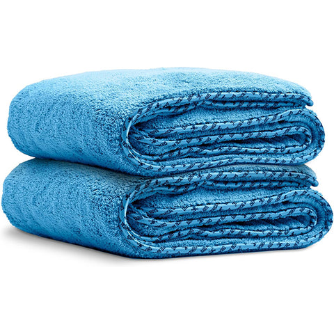 Chemical Guys *2PK* Woolly Mammoth Drying Towel - Blue (36x25)